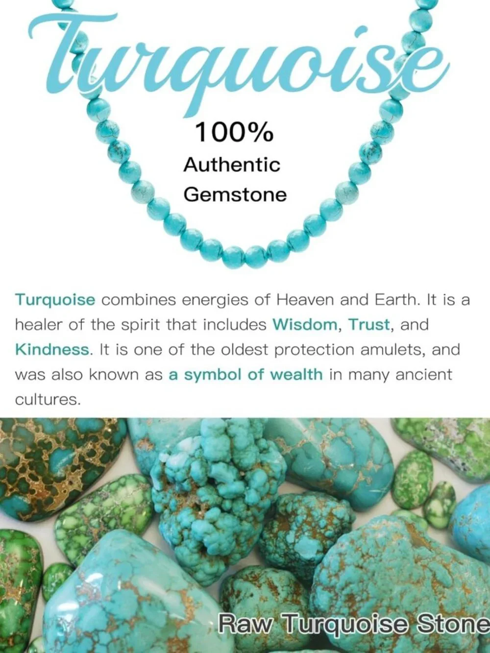 Stylish Gemstone Beaded Necklace for Men - Unique Jewelry Gift & Accessories